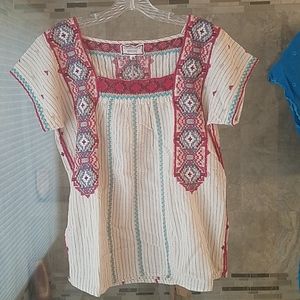 Johnny Was top size medium.